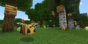 BuzzyBeesEdu.png: Infobox image for v1.14.31 the version in Minecraft