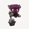 Artwork of a piglin runt