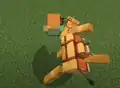 Bugged camel's walking animation.