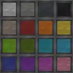 All cauldron water colors possible with one dye.‌[BE only]