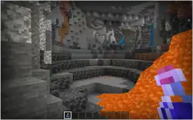Cave 1.17.20.22.png: Infobox image for beta 1.17.20.22 the version in Minecraft