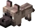 Chestnut Baby Wolf JE1.png: Infobox image for Wolf the entity in Minecraft