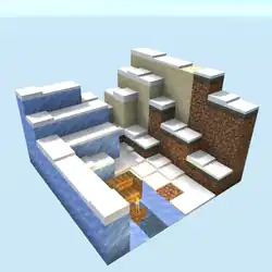 Chill Spot (buildplate).png: Infobox image for Chill Spot the earth buildplate in Minecraft