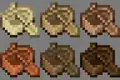 Boat item textures from Bedrock Edition 1.18.10.