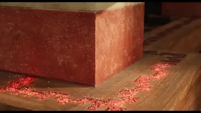 Redstone dust in A Minecraft Movie.