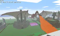 A screenshot with a texture pack.