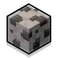 Coal ore as it appears in Minecraft Legends.