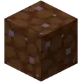 Coarse dirt as it appeared in MCC x Minecraft 15th Anniversary Party.
