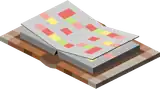 Command Block Enchanted Book (Opened).png: Infobox image for Command Block Enchanted Book the story mode item in Minecraft
