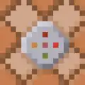 The new command block texture as revealed by Searge on twitter.