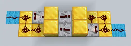 Comparison 2WR 2×7×2 (28 block volume) 9 blocks/tick