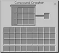The interface of the compound creator.