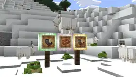 A copper horn in an item frame.