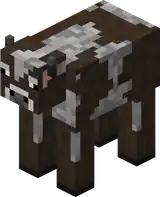 Cow (Story Mode).png: Infobox image for Cow the story mode mob in Minecraft