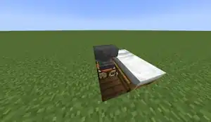 Crafting table and anvil