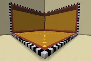 The 33x17x33 box in which a Creaking Heart is able to spawn its Creaking.
