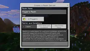 The purchase screen for Realms Core.