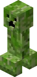 Creeper (Story Mode).png: Infobox image for Creeper the story mode mob in Minecraft