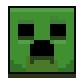 An animated icon representing a creeper.
