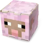 Dyed Pink Sheep Cubeez