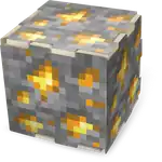 Cubeez of gold ore.