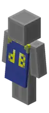 dannyBstyle's Cape.png: Infobox image for dB Cape the cape in Minecraft