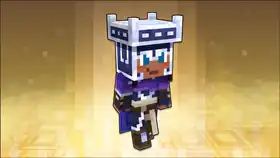 Dark Night Guardian Screenshot MCL.png: Infobox image for Dark Night Guardian the legends skin in Minecraft