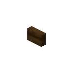 Dark Oak Button.png: Infobox image for Wooden Button the block in Minecraft