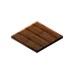 Dark Oak Pressure Plate (inventory) MCE.png: Infobox image for Dark Oak Pressure Plate the block in Minecraft