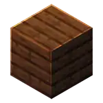 Dark Oak Wood Planks (inventory) MCE.png: Infobox image for Dark Oak Wood Planks the block in Minecraft