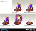 Nether portal concept art.