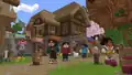 Villagers as they appear in A Minecraft Movie Event.