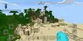 A desert village mixed with a jungle biome.