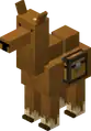 Recreation of a prototype camel wearing a chest.