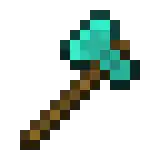Diamond Axe.png: Infobox image for Diamond Axe the item in Minecraft