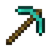 Diamond Pickaxe.png: Infobox image for Pickaxe the item in Minecraft