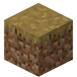 Dirt Path.png: Infobox image for Dirt Path the block in Minecraft