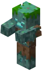Drowned BE2.png: Infobox image for Drowned the entity in Minecraft