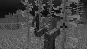 Drowned_with_fishing_rod_(greyscaled).png: Infobox image for DANGER: SCARY MOB SPOTTED IN SEAS! the book in Minecraft