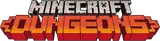 An early Minecraft Dungeons logo, used in the dev build
