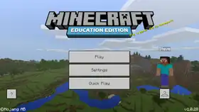 Education Edition 1.0.28.png: Infobox image for v1.0.28 the version in Minecraft