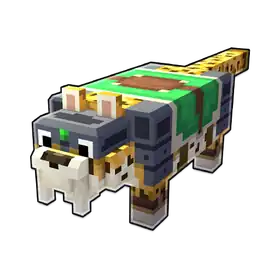 The Emerald Cheetah Regal Tiger skin rewarded to players that completed the When Pigs Fly lost legend.