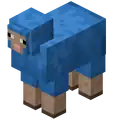 An enchanted blue sheep.