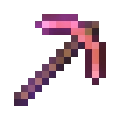 Enchanted Copper Pickaxe.webp: Infobox image for Pickaxe the item in Minecraft