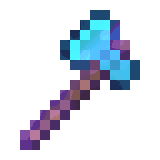 Enchanted Diamond Axe.gif: Infobox image for Diamond Axe the item in Minecraft