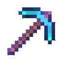 Enchanted Diamond Pickaxe.gif: Infobox image for Pickaxe the item in Minecraft
