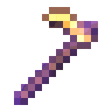 Enchanted Golden Hoe.gif: Infobox image for Hoe the item in Minecraft