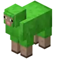 An enchanted green sheep.