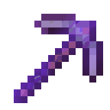 Enchanted Netherite Pickaxe.gif: Infobox image for Pickaxe the item in Minecraft