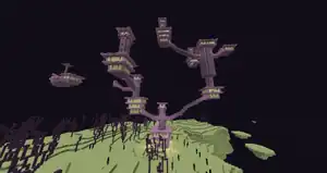 End Highlands.png: Infobox image for End Highlands the biome in Minecraft